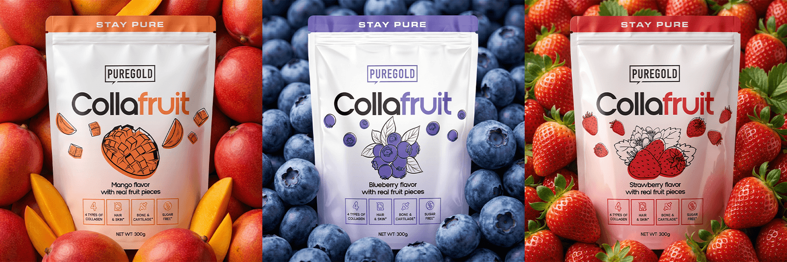 Pure Gold Collafruit flavors
