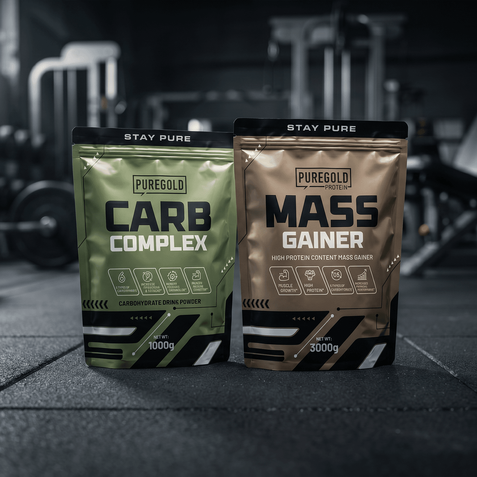Pure Gold Carb Complex and Mass Gainer